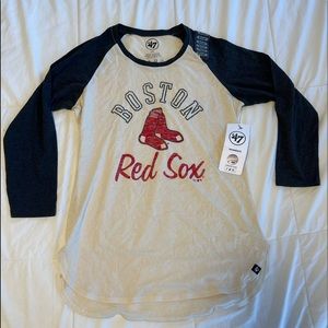 boston red soxs baseball tee